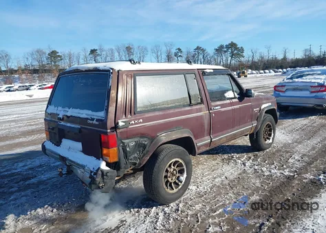 1987 Jeep Cherokee Laredo from USA, damaged, VIN 1JCML7749HT008391
